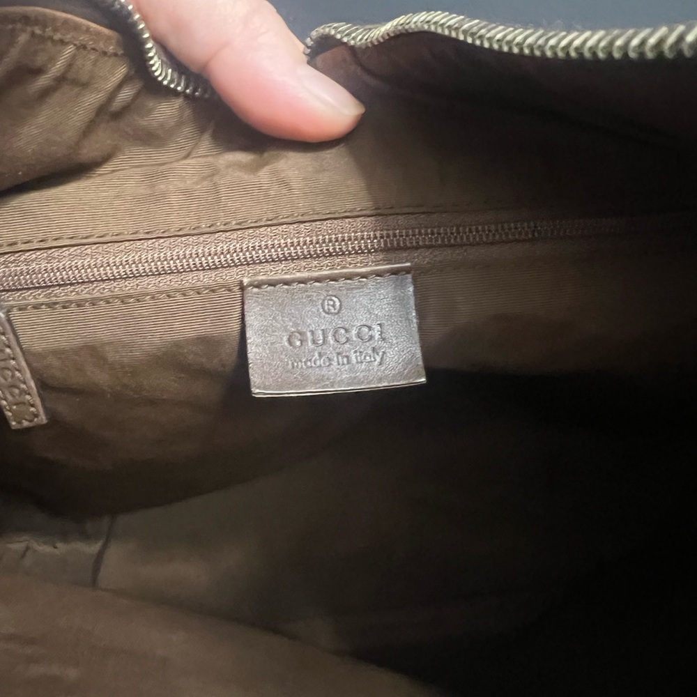 Gucci Beige and Brown Hobo Bag - Picture 13 of 16
